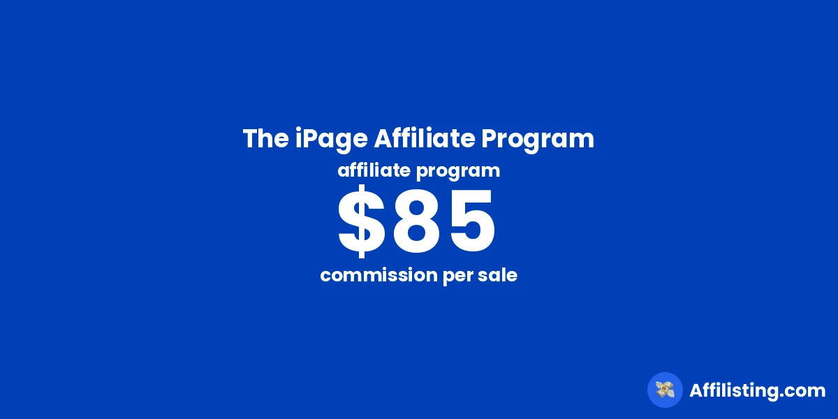 The iPage Affiliate Program affiliate program