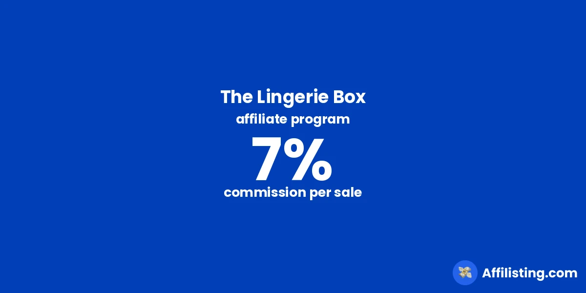 The Lingerie Box affiliate program