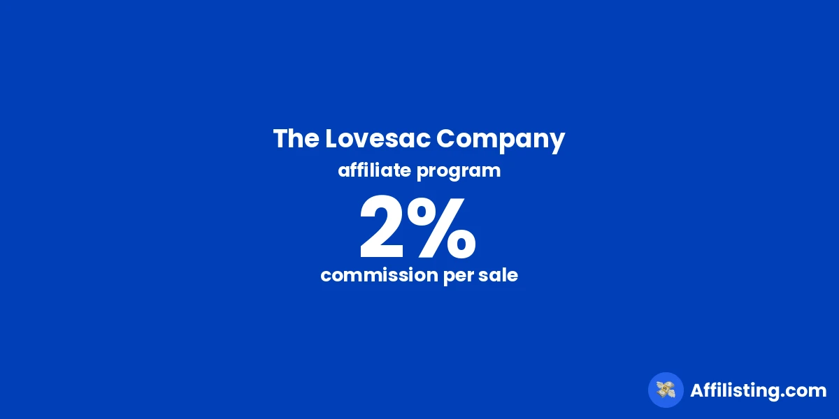 The Lovesac Company affiliate program