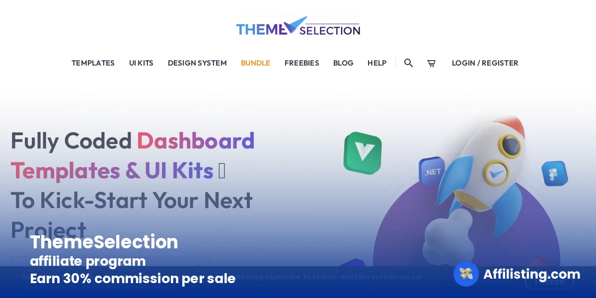 ThemeSelection affiliate program