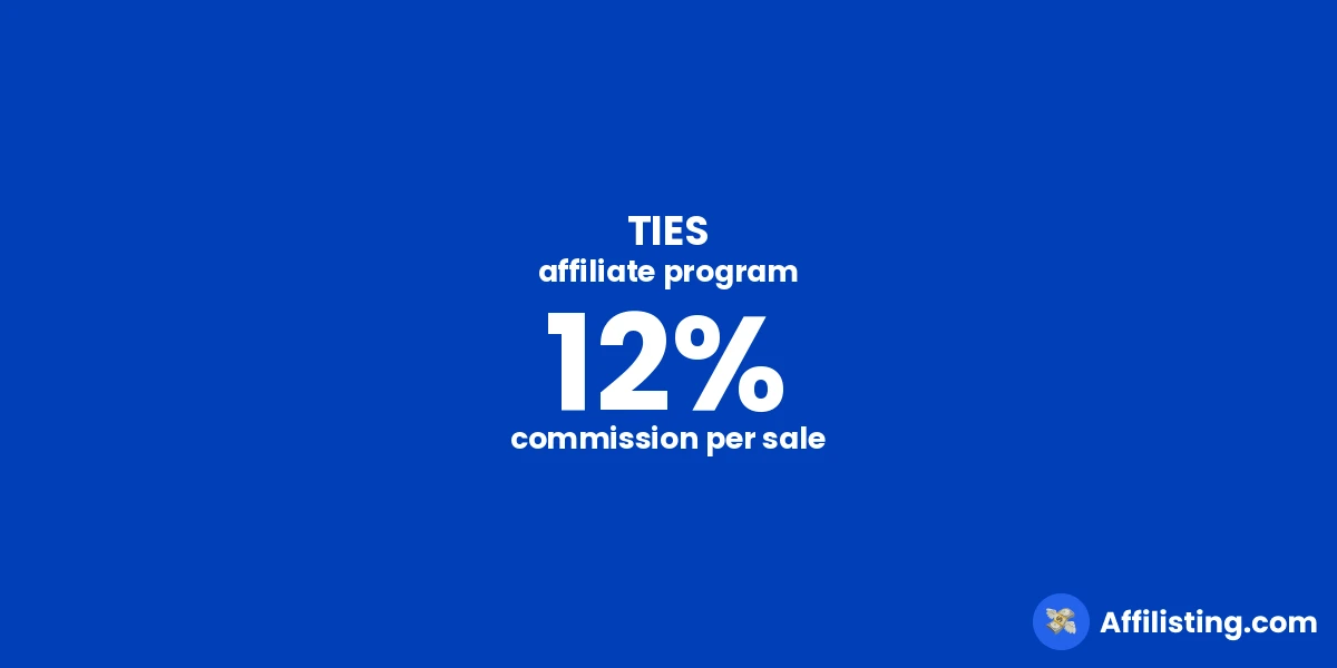 TIES affiliate program