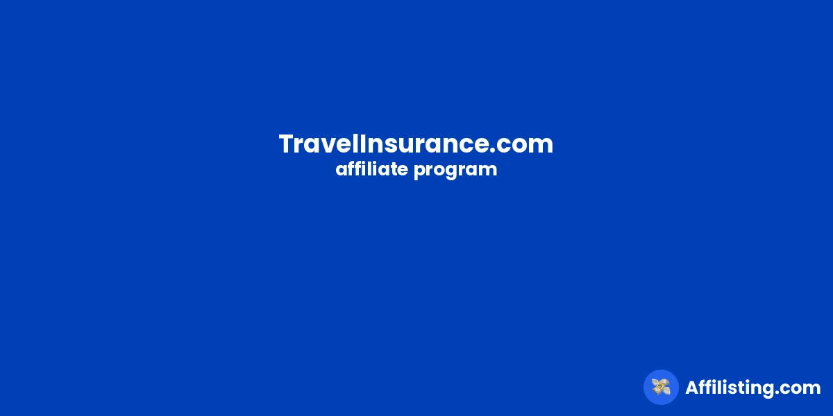 TravelInsurance.com affiliate program