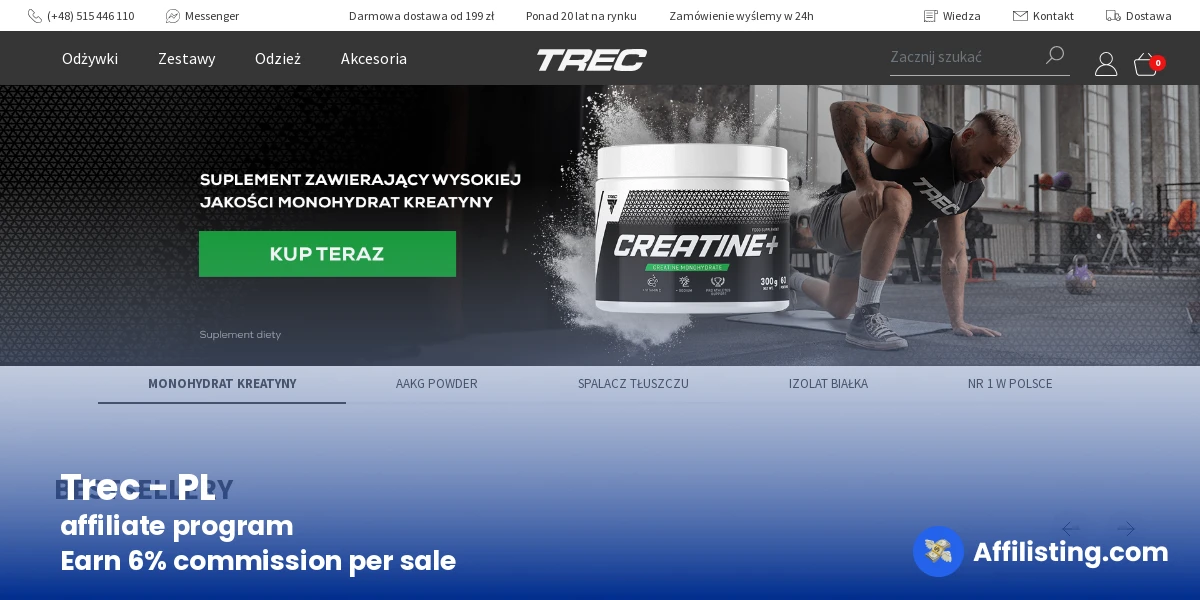Trec - PL affiliate program