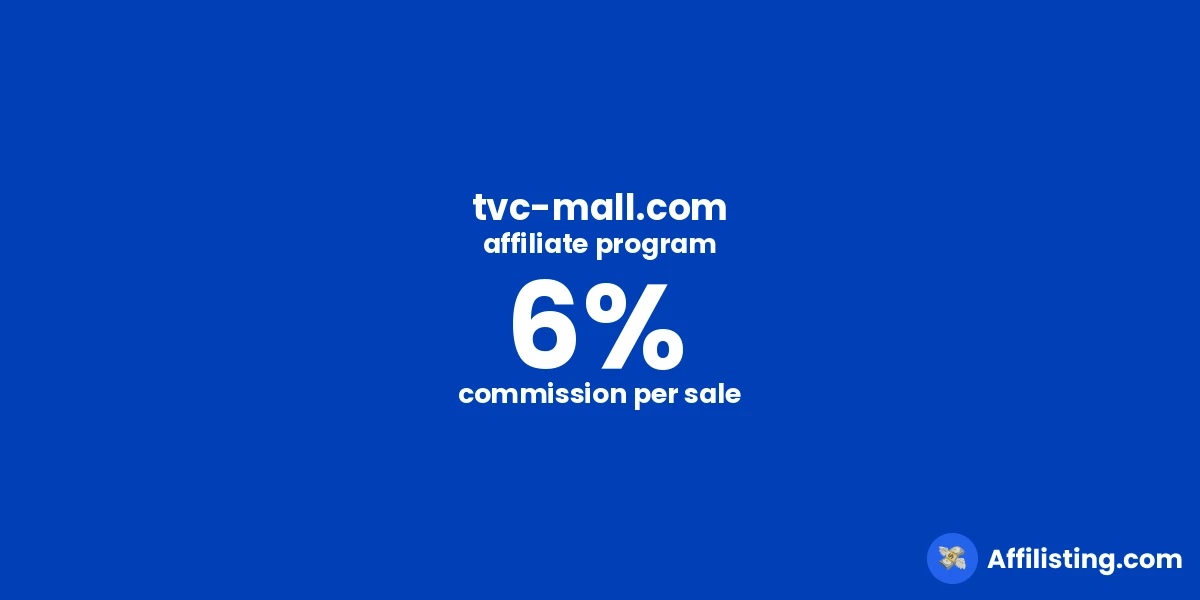 tvc-mall.com affiliate program