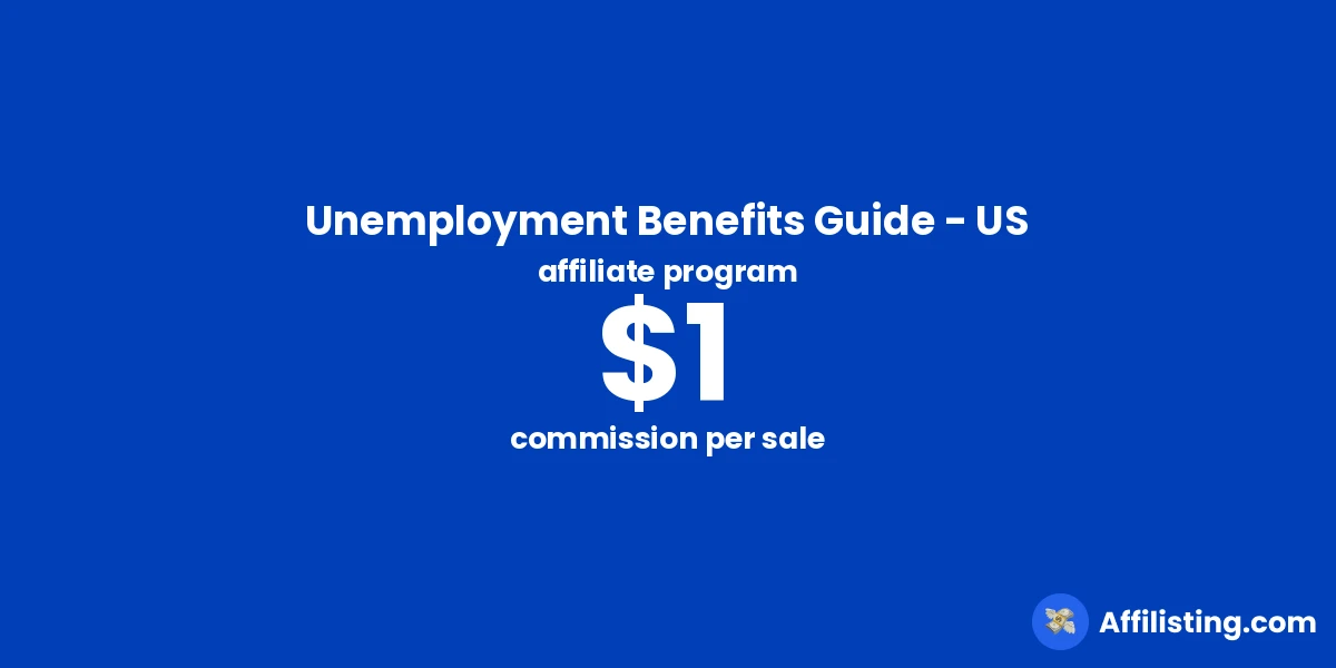Unemployment Benefits Guide - US affiliate program