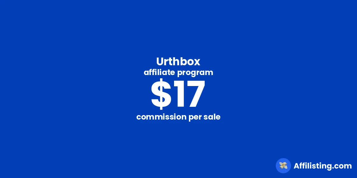 Urthbox affiliate program