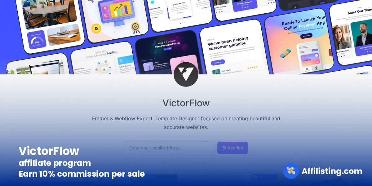 VictorFlow affiliate program