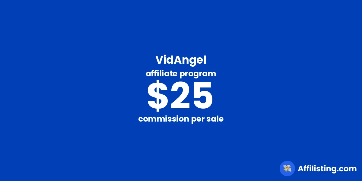 VidAngel affiliate program