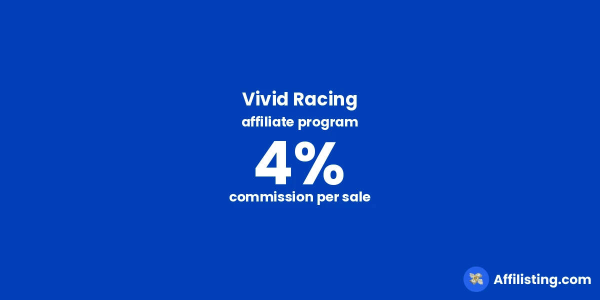 Vivid Racing affiliate program