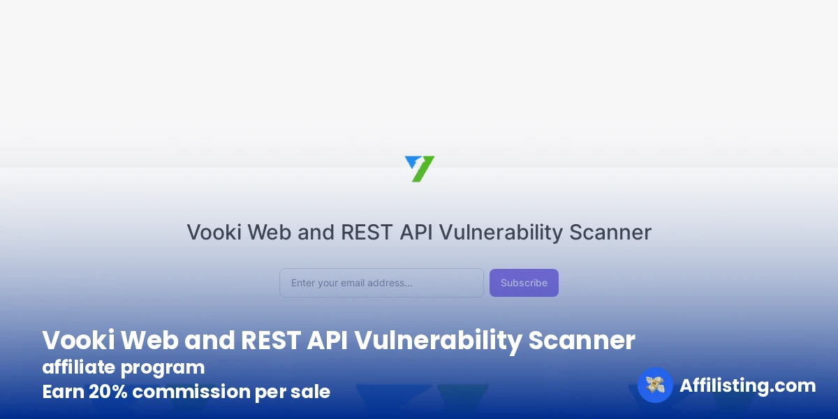 Vooki Web and REST API Vulnerability Scanner affiliate program