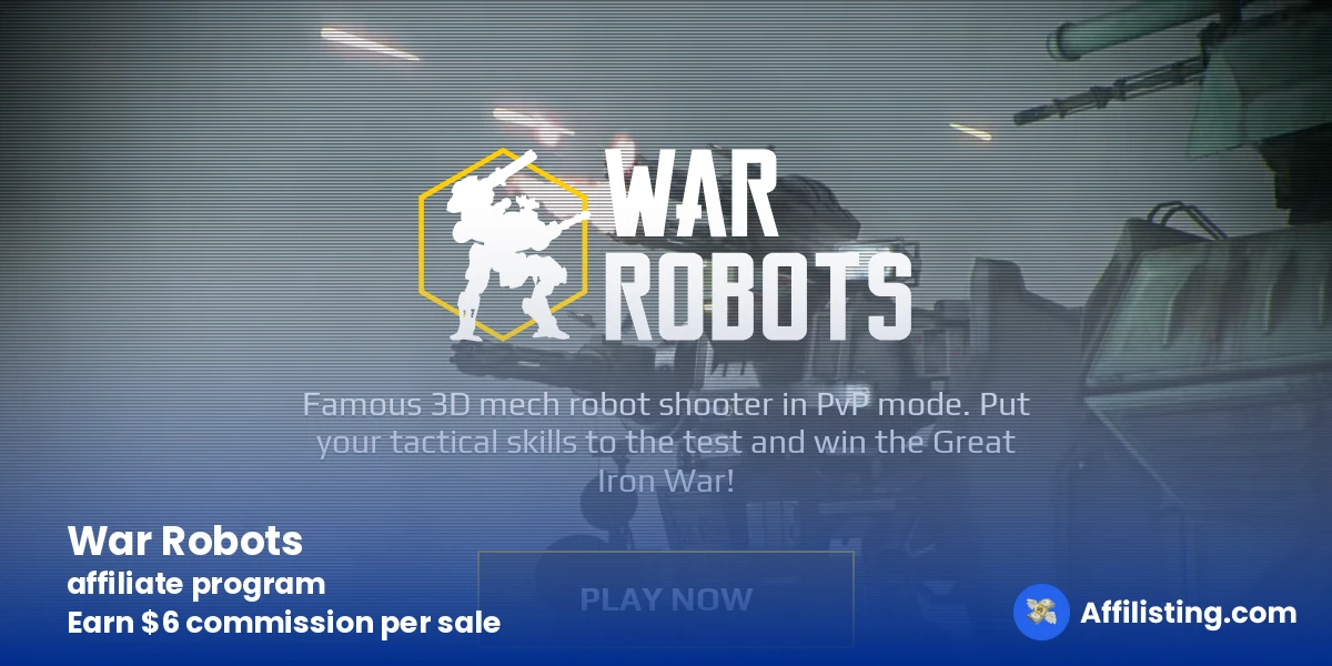 War Robots affiliate program