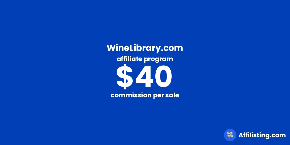 WineLibrary.com affiliate program