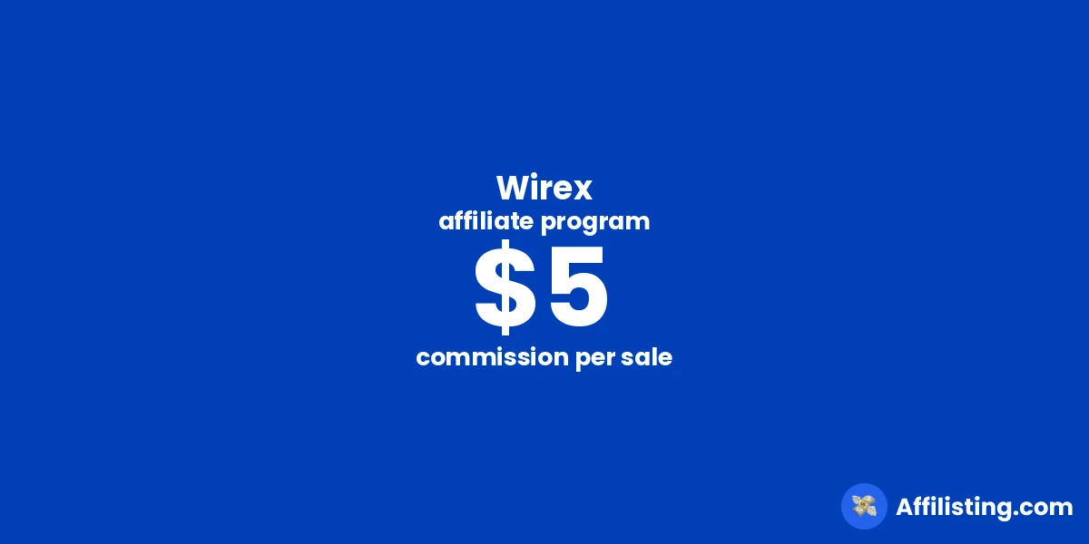 Wirex affiliate program
