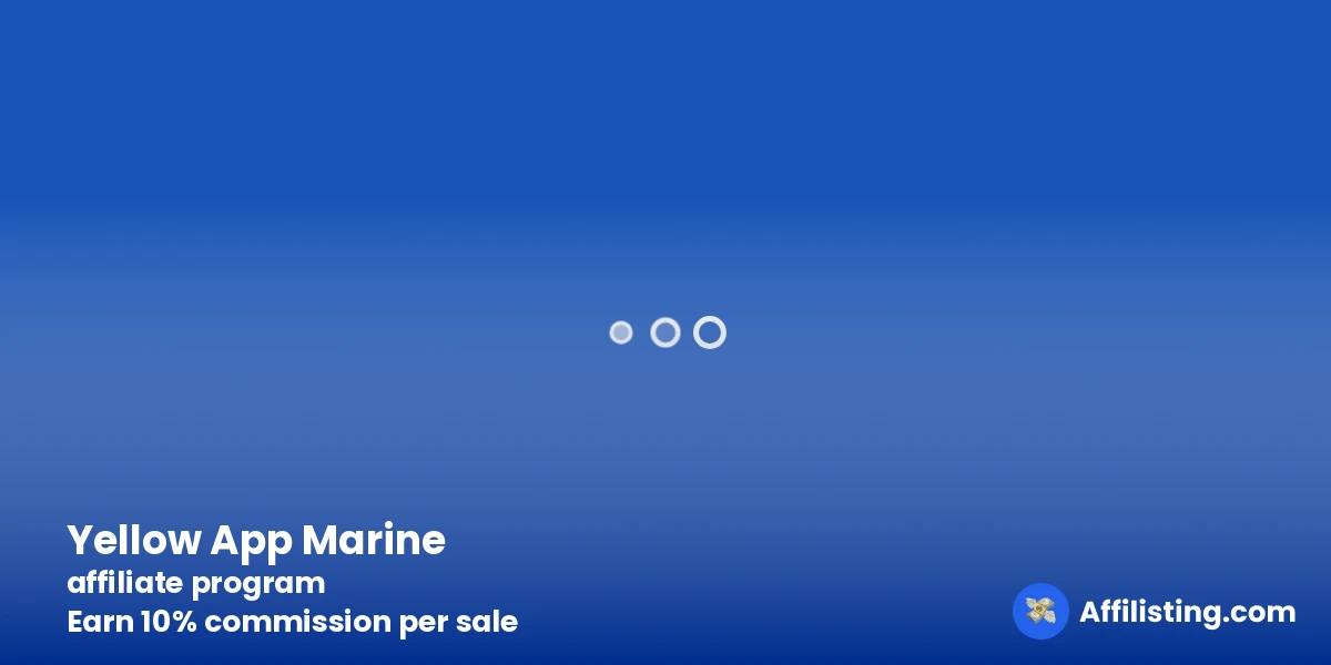 Yellow App Marine affiliate program