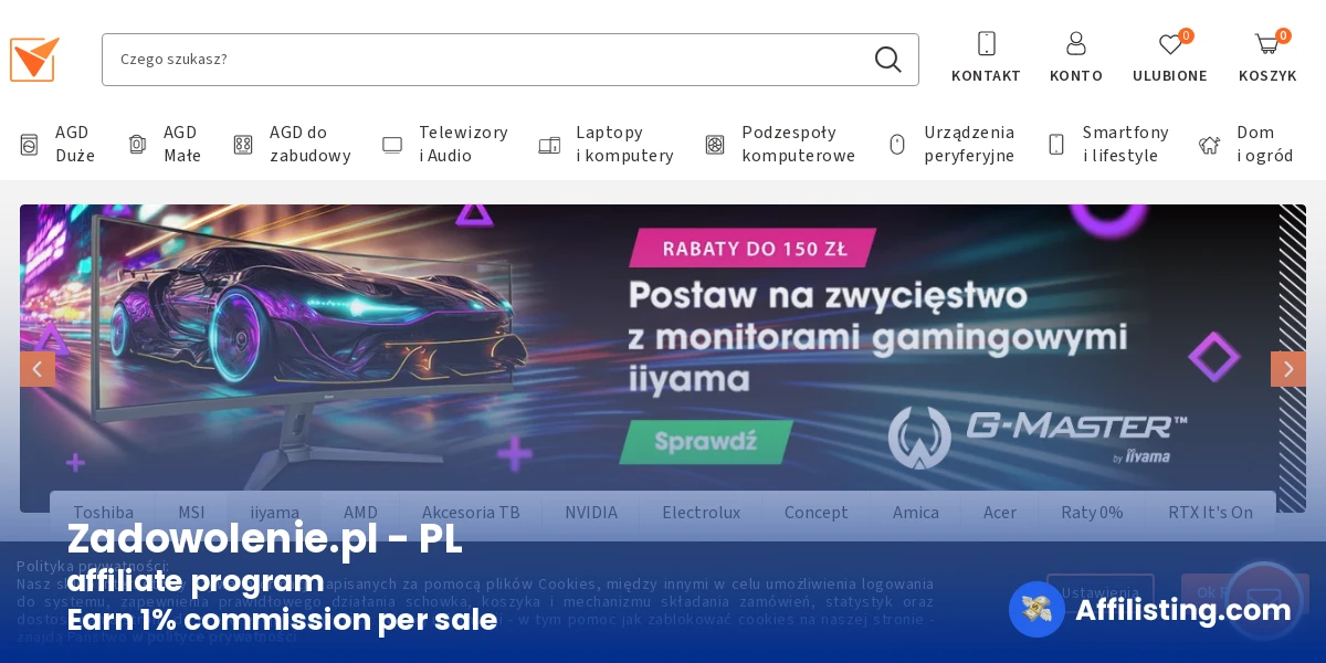 Zadowolenie.pl - PL affiliate program