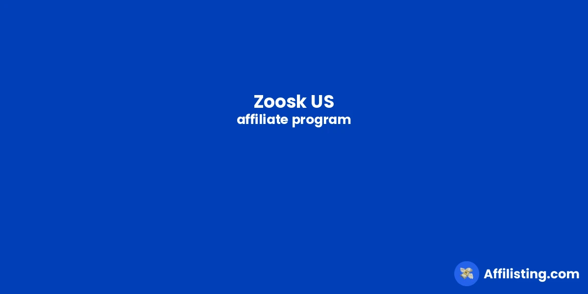 Zoosk US affiliate program